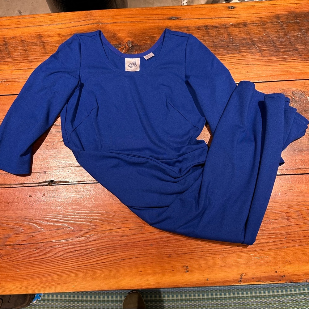 Virginia Dare Dress Co "Meg" Dress, Bright Blue, Women's Small